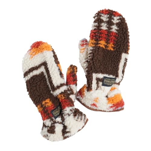 [ペンドルトン] 防寒手袋 メンズ ボア ミトン PDT-000-233019 BRN F