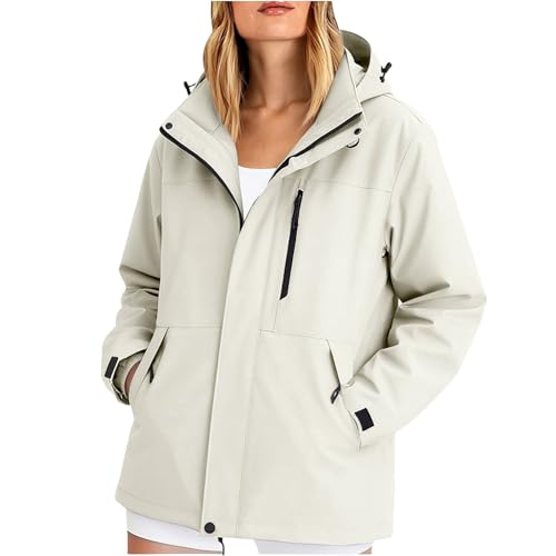 Veste coupe-vent femme légère pour courir au sec en automne hiver