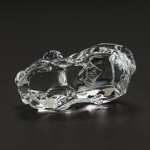 Hxscoo Mini Lucky Rat Mouse Statue Miniatures Figurines Paperweight Glass Crystal Art Craft Gift Animal Ornament Home Decor Accessories #TOP2