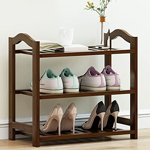 zapatero armario exterior Zapatero estante de entrada de bambú de varios niveles organizador de almacenamiento estante multifuncional para el hogar ideal para pasillo sala de estar y dormitorio