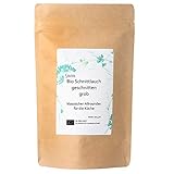 Suna Bio Schnittlauch geschnitten grob | klassischer Allrounder für die Küche | Päckchen 100 g