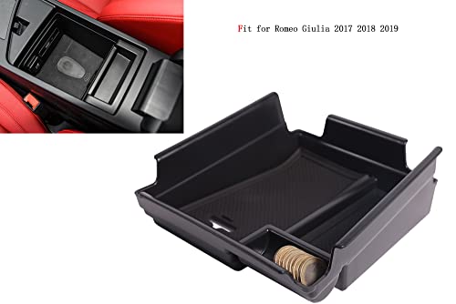 Aufbewahrungsbox Organizer Halter Mittelkonsole Armlehne Handschuhfach Für Romeo Giulia 2017 2018 2019