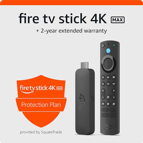 Image of Amazon Fire TV Stick 4K Max with 2-Year Protection Plan