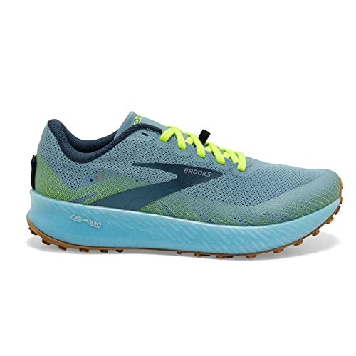Brooks Catamount Women's Trail Running Shoe - Blue/Nightlife/Biscuit - 9