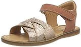 bisgaard sandalen 23 Vegetable tanned leather Bisgaard Girls Calla Sandal, Rose Gold,33 EU