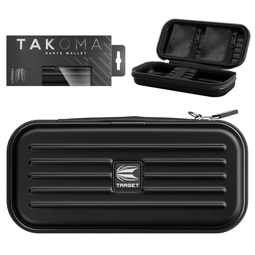 Target Darts Schwarz Takoma Regular Darts Case - Holds x 1 Satz Darts Brieftasche