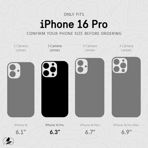 Pelican Shield iPhone 16 Pro Case - Rugged MagSafe Phone Case - Carbon - image 2