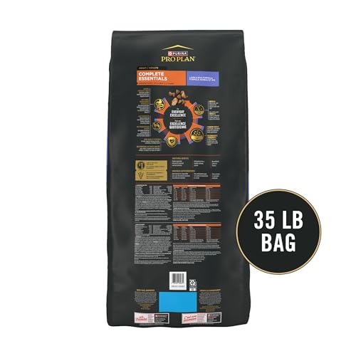 Image of Purina Pro Plan Complete Essentials Shredded Blend Lamb and Rice High Protein Dog Food with Probiotics for Dogs - 35 lb. Bag