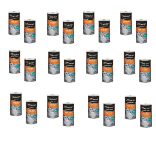 Miamor Snack Lachs-Cream – 6x15g – Katzen Snack Met Omega 3 – Zonder Suiker & Kleurstoffen – Ondersteunt Immuunsysteem