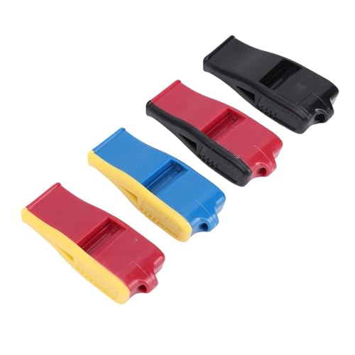 Silbatos deportivos 4 piezas sonido claro doble vía miniatura 3