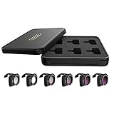 Globact ND Lens Filter Set Compatible with DJI Mavic Mini/Mavic Mini 2/Mini SE Accessories 6pcs Filter Combo Multi Coated Filters Camera Lens (CPL MCUV ND4 ND8 ND16 ND32)