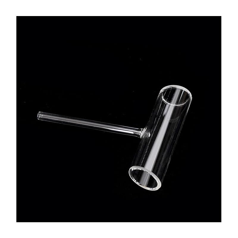 Chambre à gaz en quartz atomique trapézoïdale Φ20*L80 avec fusion intégrée