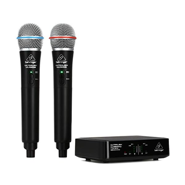 Behringer ULM302MIC Wireless Dual Handheld Microphone System