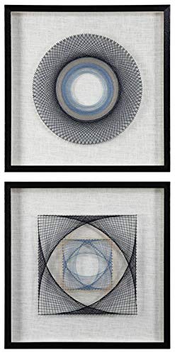 Uttermost String Duet 2-Piece 23 3/4" Square Framed Wall Art Set #TOP2
