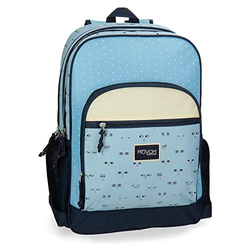 MOVOM Wink 33424B2 Mochila Escolar  45 cm  21.6 litros  Multicolor