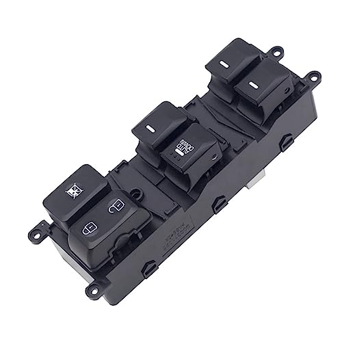 Interrupteur lève-vitre plastique ABS robuste 93570-B5000 commande réactive pour KIA Forte