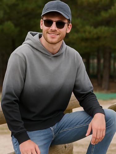 Sweat à capuche ombré Bewakoof : fini les pulls ternes en coton mélangé