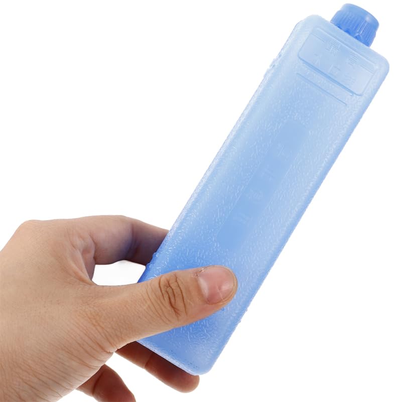 Image of Housoutil 12pcs Reusable Ice Packs, Ice Packs for Cooler Lunch Bags Breastmilk Storage Bottle Daily Use Freezer Air Conditioner Fan