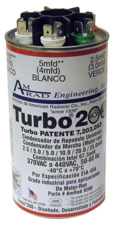 Amrad TURBO200 Multi-Value Capacitor;2.5
