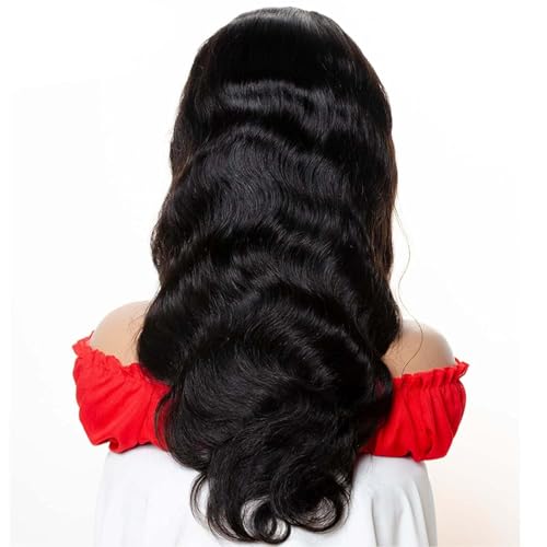 YePei 26 Inch Body Wave Lace Front Wigs Human Hair 4x4 Closure Wigs for Black Women 200 Density Wear and Go Glueless Wigs Human Hair Pre Plucked Pre Cut