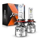 SEALIGHT 9005/HB3 30000LM Bulbs, 6500K Cool White 9005 Fog Lights with 15000RPM Cooling Fan, 60,000-hour Ultra-long Lifespan, Plug-N-Play Headlight Housings Pack of 2