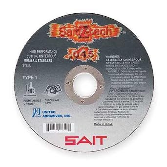 Cutoff Whl, Z-tech, 4-1/2in.x.045x7/8in.