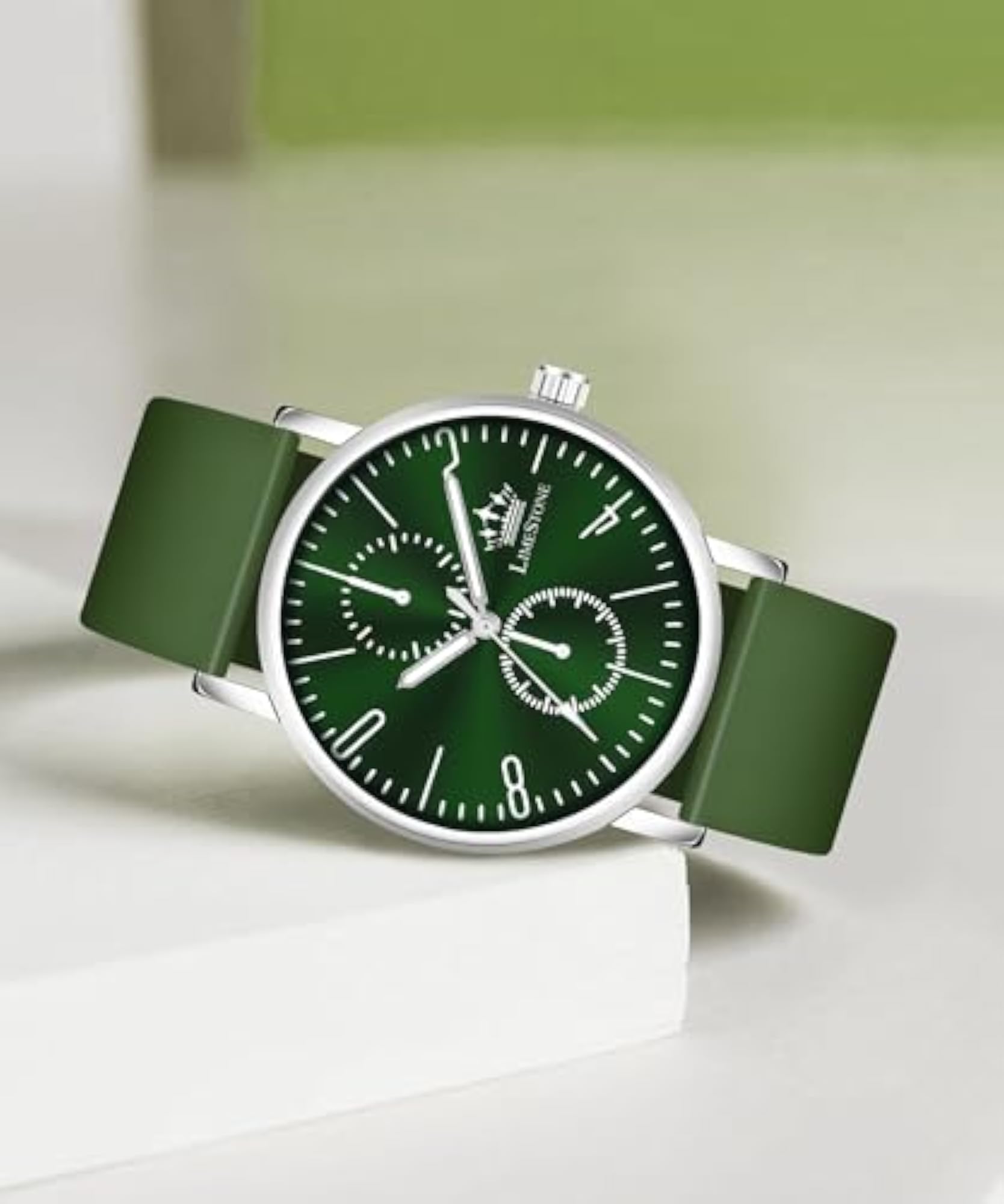 Minimalist Stainless Steel Slim Strap Quartz Analog Watch