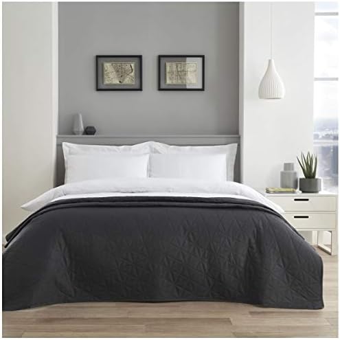 Pinsonic Quilted Bedspread Comforter, Lightweight Quilt Coverlets Large Sofa Bed Cover, Natural, 150X200