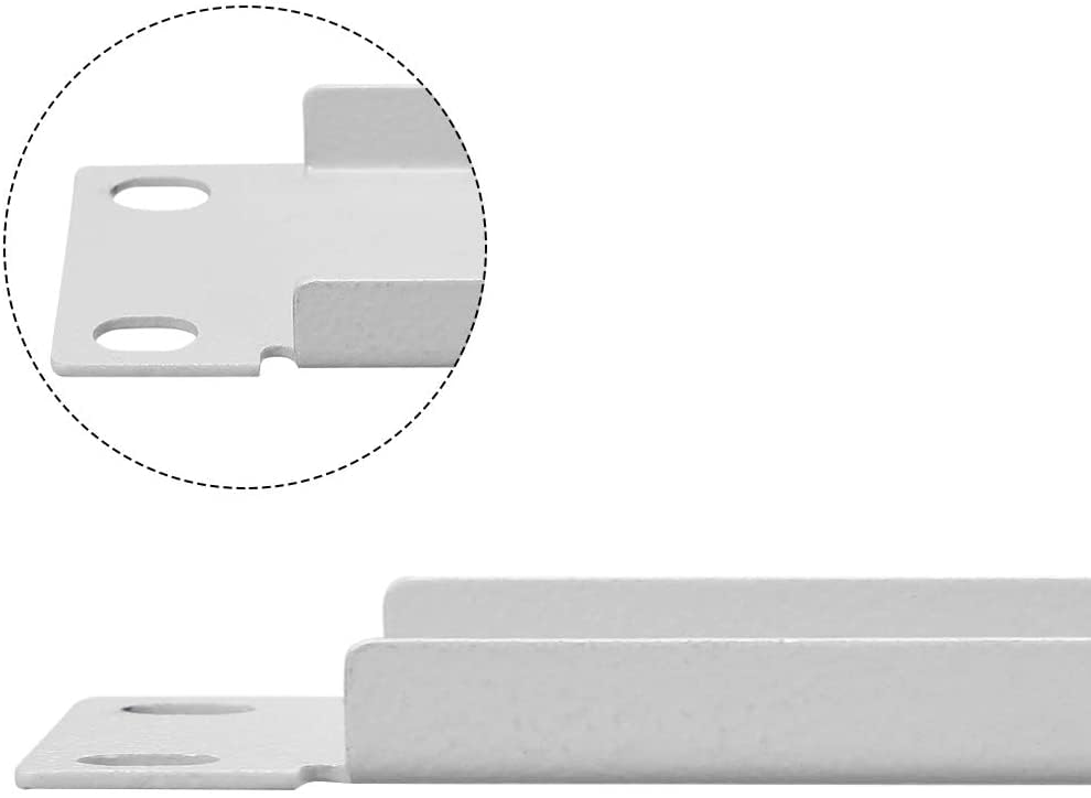 PATIKIL 6 Pcs 1 U,2 U,4 U Blanc Panneau Métal Rack Madagascar