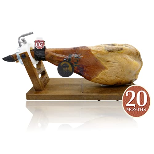 Miniatura 2 de Paleta De Jamón Ibérico 7b Premium Paleta De Cebo De Campo 50 Raza Ibérica Paleta Pata Negra De Guijuelo Con 20 Meses De Curación Natural Pieza Entera 5kg.
