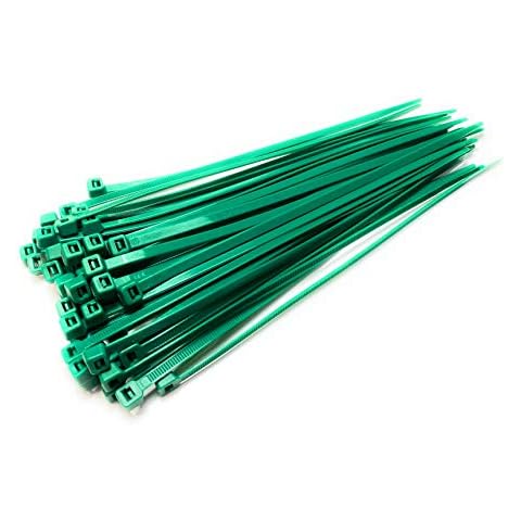TR Nylon Plastic Green Cable Ties 50 Pack Cover