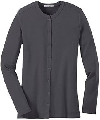 port authority ladies open front cardigan sweater