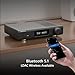 TOPPING D90 III Discrete Full Balance HiFi DAC with New PSRM Module, Bluetooth 5.1, PCM768kHz/32bit, DSD512, Ultra Low Jitter, 12V Trigger, USB/Coax/Opt/AES/IIS, Audio Preamp Decoder (Black)
