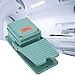 AC 250V 3A 1NO 1NC Industrial Foot Pedal Switch Momentary Treadle Nonslip Power Treadle Foot Pedal Aluminum Foot Pedal Switch TFS-402,Control Switch