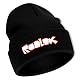 PQKL-party Roblx Strickmütze, Winter Beanie Mützen Roblx Mütze Weiche Strickmütze Skimütze, Schlappmütze, Warm Halten Wollmütze Cap für Kinder Teenager Jungen Mädche Fan Gamer Geschenke