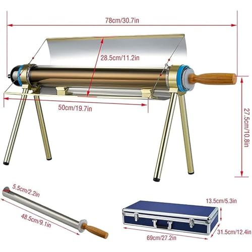 Gril solaire portable 1,5L : cuisson écologique sans feu de 150 à 290°C - 4