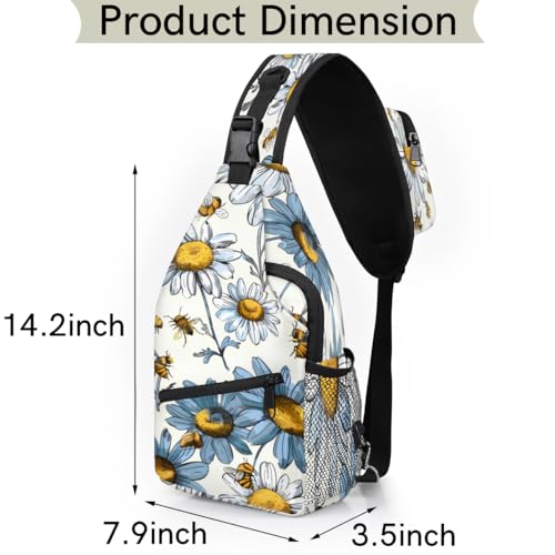 Bolso cruzado impermeable para mujer y hombre miniatura 2