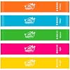 Fit Simplify 10 Inch Resistance Loop Exercise Bands, Set of 5, Assorted Colors