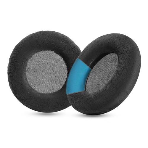 YunYiYi DT770 DT990 Replacement Earpads Ear Cushions Compatible with Beyerdynamic DT770 PRO/DT880 PRO/DT990 PRO Headphones Ear Pads Ear Cups Repair Parts (Black-Velour)
