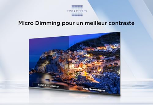 TCL 43PF650 — pied et fixation