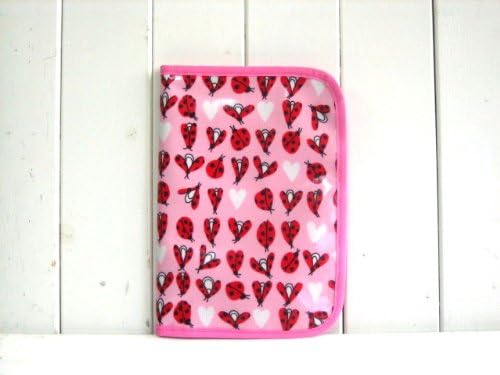 直営ストア Ehako エハコ 母子手帳ケース ビニールコーティング ｌ レディバード