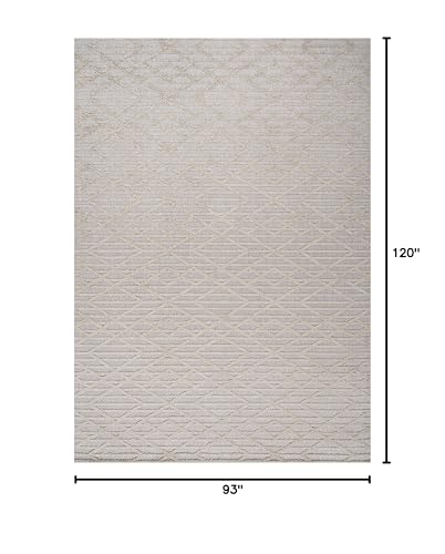 JONATHAN Y Tapete Interior Exterior 7'9" x 10' Beige miniatura 2