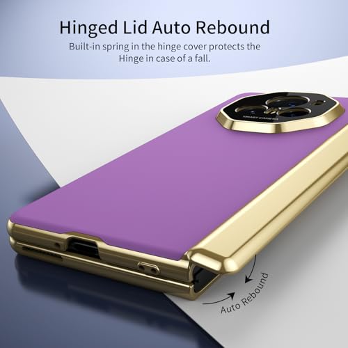 Étui pliable Honor Magic V3 violet avec film écran AG