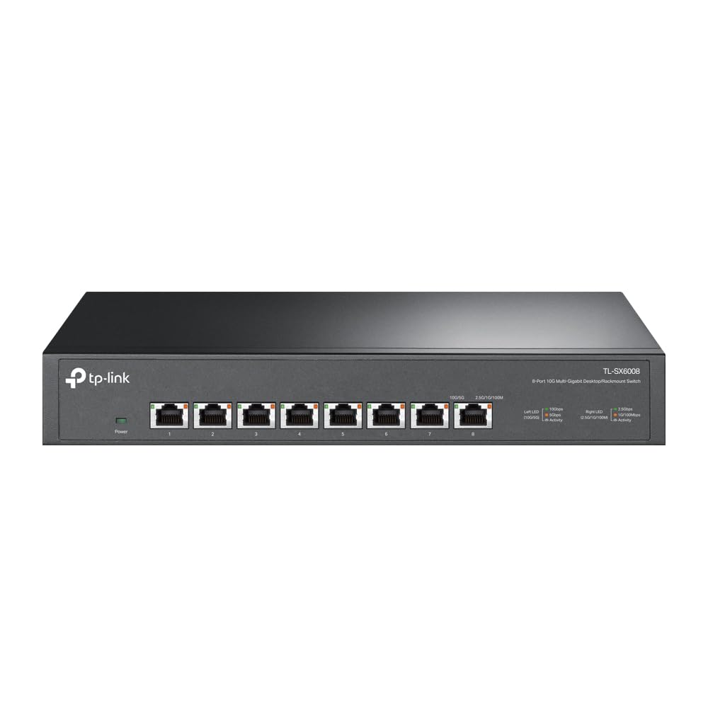 Amazon | TP-Link スイッチングハブ 10gbps対応 8ポート 全ポート10g