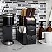 Mind Reader Cup and Condiment Station, Countertop Organizer, Coffee Bar, Kitchen, Stirrers, 5.35