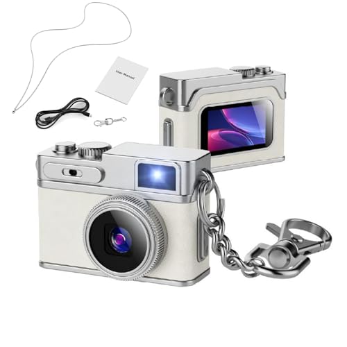 Porte-clés pour appareil photo avec enregistrement vidéo voyage