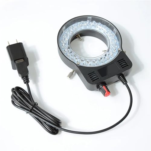 Anneau lumineux LED pour microscope stéréo avec adaptateur secteur USB DC 5V