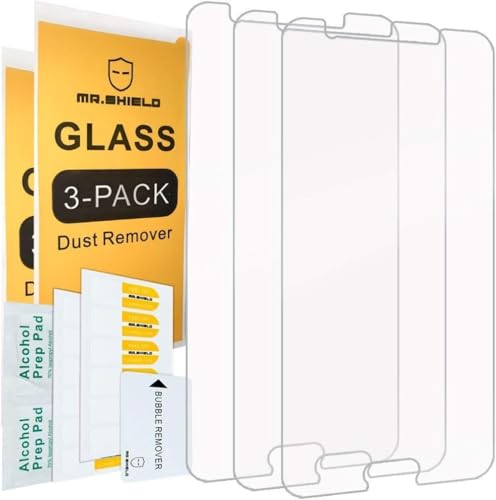 Image of [3-Pack]-Mr Shield for SamsungA‚ GalaxyA‚ J7A‚ SkyA‚ Pro [Tempered Glass] Screen Protector with Lifetime Replacement Warranty