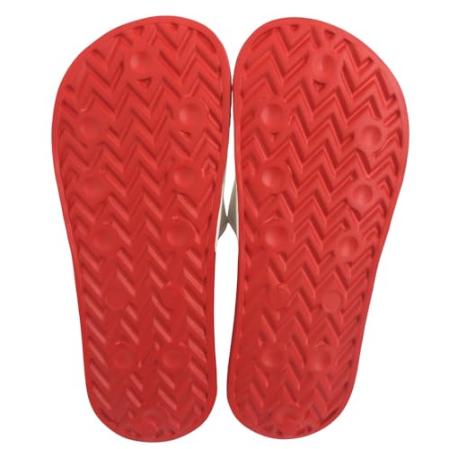 Sanrio Hello Kitty Logo Shower Sandals SA1042, red, 23.0~23.5 cm 2E3