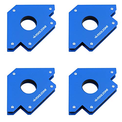 75lb Large Welding Welder Magnet Magnetic Holder Support 45 90 135 Angle 4pc